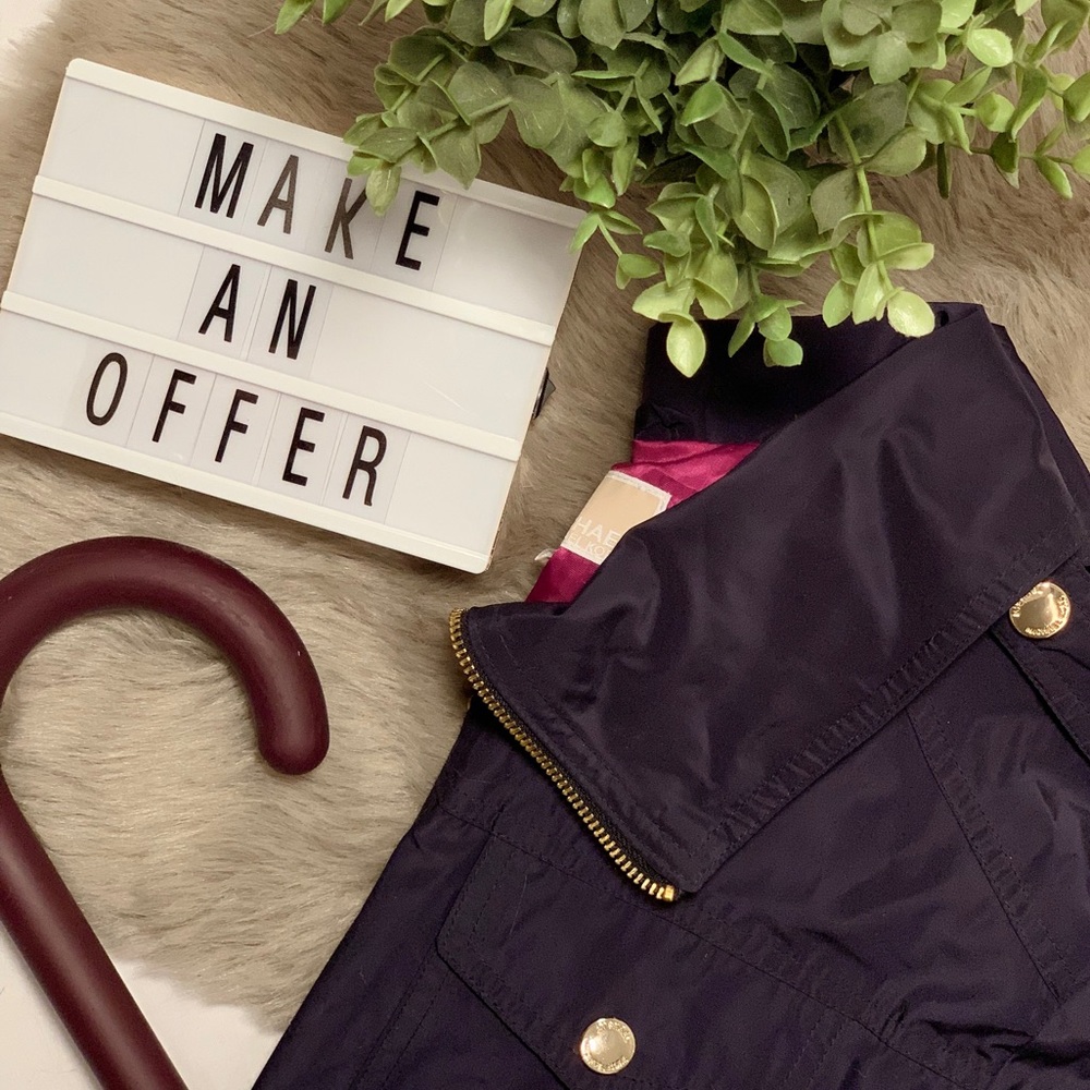 Michael Kors rain coat